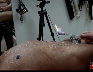Torturedboy Fire and Wax Play